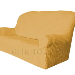 Чехол Модерн на 3-х местный диван, цвет Медовый