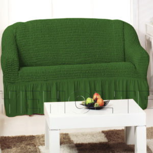 Чехол на 3-х местный диван, цвет зеленый