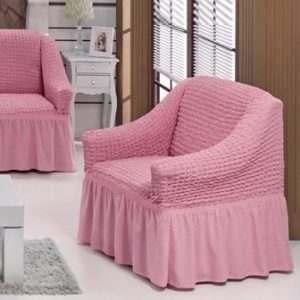 Чехол на кресло, цвет Светло-розовый